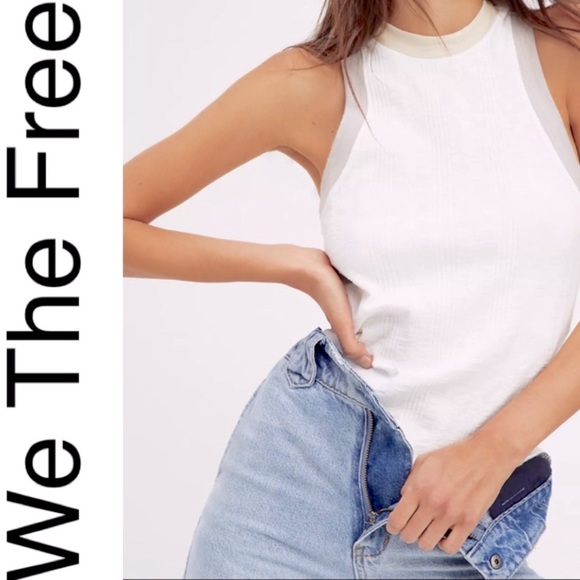 ๐ WE THE FREE Cooper Tank SZ: S, Color Ivory. NOW:$22. MRSP $58.99. NWOT. - Picture 2 of 6